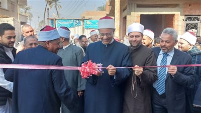 وكيل أوقاف سوهاج يفتتح مسجد الأنوار المحمدية بمركز جهينة | صور