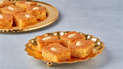 طريقة عمل البسبوسة العادية بالزبادي.. وصفة شهية وسهلة التحضير