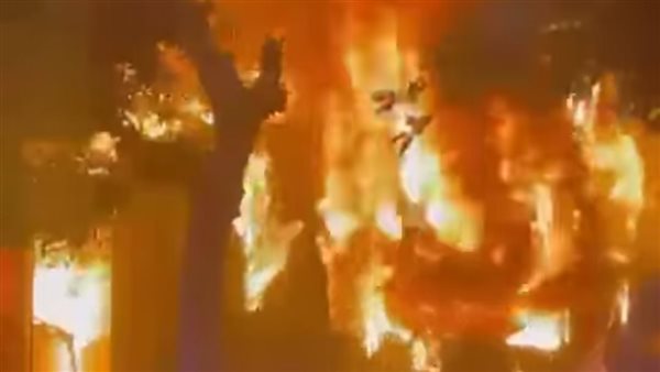 حريق المطعم