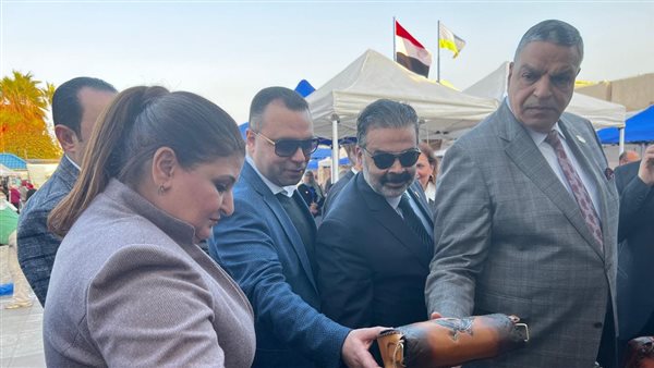 جانب من افتتاح المعرض