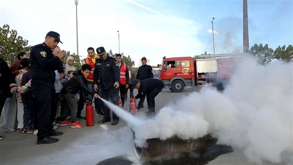 جانب من مشاركة ضباط