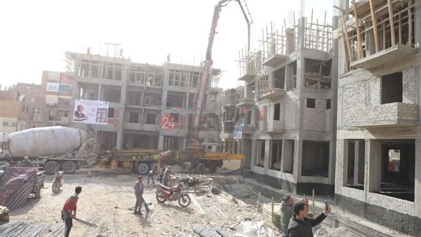 إنشاء المجمع السكني