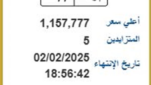 لوحة المرور المميزة