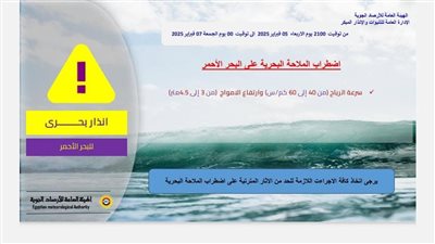 ارتفاع الأمواج لـ4.5 مترًا.. رفع حالة الطوارئ بالبحر الأحمر تزامنًا مع سوء الأحوال الجوية