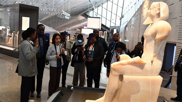 جانب من الزيارة 