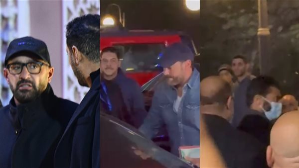 عزاء شقيق مصطفى شعبان