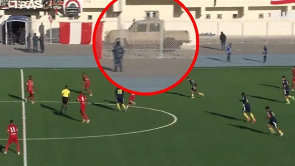 جانب من أحداث المباراة