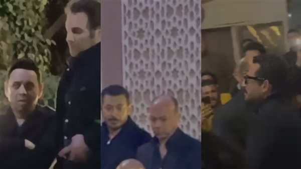 عزاء شقيق مصطفى شعبان