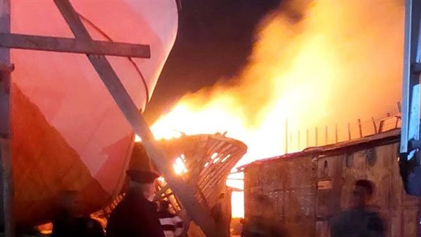 حريق المركب