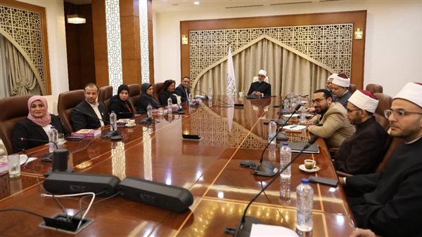 مفتي الجمهورية مع