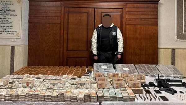 المتهم والمضبوطات