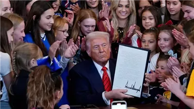 بعد خطته الخاصة بغزة.. ترامب يتلقى تهديدات بالقتل بسبب قراره بحظر مجتمع الميم من الرياضة النسائية