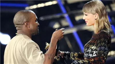 تايلور سويفت تحسم الجدل حول محاولة كاني ويست التقاط صورة معها