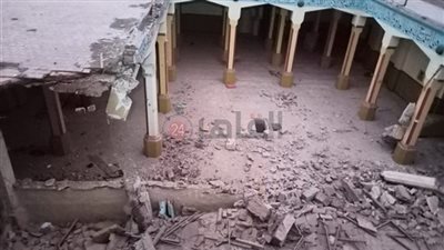مصدر بالآثار: الجزء المنهار من سقف مسجد التوبة حديث وليس له قيمة أثرية