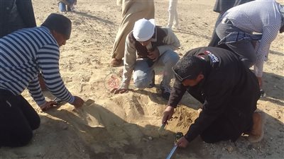 للكشف عن تاريخ المنطقة.. الأعلى للآثار يبدأ أعمال الحفائر الأثرية بكوم النمرود بالمنيا| صور 