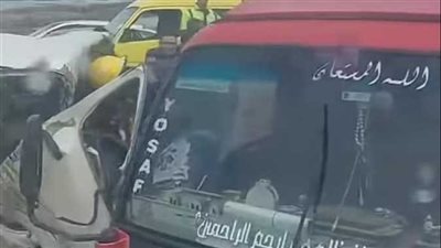 انهيار أهالي 8 ضحايا بحادث طريق الإسكندرية الصحراوي خلال استلام الجثامين لتشييعها | بث مباشر