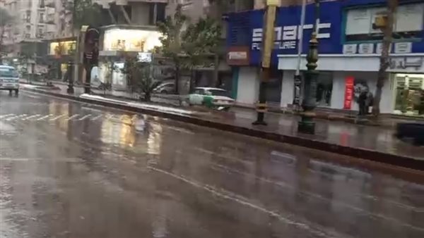 سقوط أمطار بمحافظة