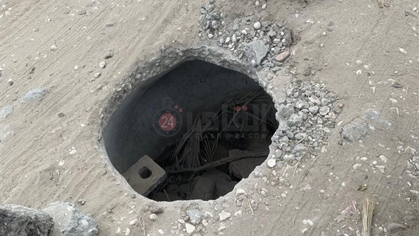 بالوعة دون غطاء تهدد