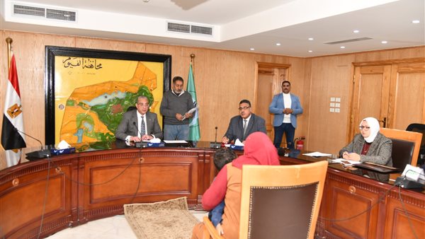 محافظ الفيوم يوجه