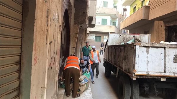 جمع القمامة من المنازل