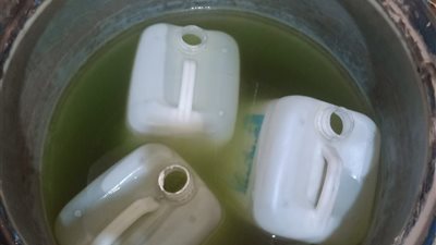 إغلاق محطة غير مرخصة لتعبئة المياه الجوفية بالدقهلية