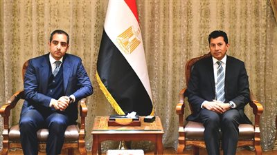 وزير الرياضة يلتقي رئيس اتحاد الجولف لبحث خطة تطوير اللعبة