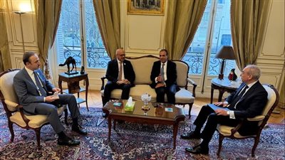 وزير الخارجية ونظيره البحريني يشددان على أهمية المضي في مشروعات إعمار غزة دون خروج الفلسطينيين