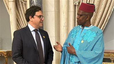 وزير الثقافة يلتقي نظيره المالي لبحث آليات التعاون المُشترك في المجالات الثقافية وحفظ التراث