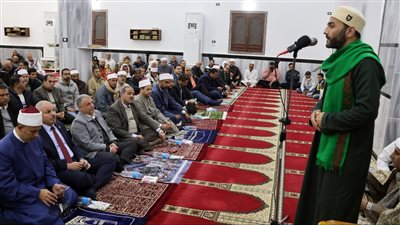 محافظ الإسماعيلية يشهد احتفال الأوقاف بليلة النصف من شعبان في مسجد الفتاح بمدينة المستقبل