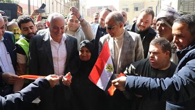 بصحبة شاب من ذوي الهمم.. محافظ المنيا يفتتح معرضين أهلا رمضان بمدينة مغاغة