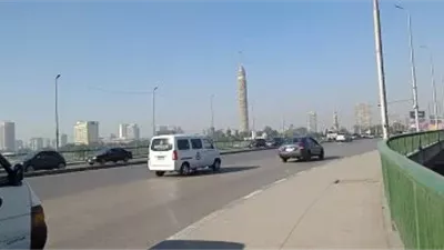 هبوط بكوبري 6 أكتوبر مخرج حدائق القبة