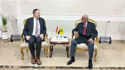 محافظ شمال سيناء يستقبل سفير بلجيكا لاستعراض الجهود المصرية في دخول المساعدات لغزة