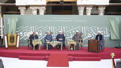 وكيل الأزهر يفتتح ملتقى الخط العربي والزخرفة الإسلامية ويعلن قرب اكتمال مشروع كتابة ‏المصحف الشريف