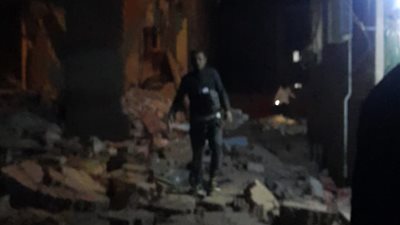 إصابة شخصين في انهيار جزئي لمنزل بحارة الخوخة بمصر القديمة