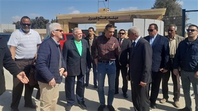 محافظ شمال سيناء يستقبل وفدا من مجلس النواب الأمريكي.. ويزور معبر رفح