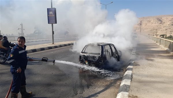 حريق السيارة