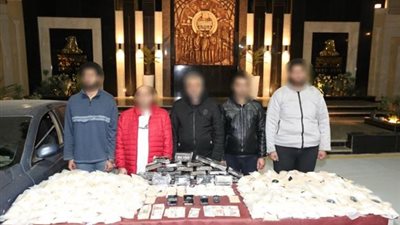 إحباط محاولة تشكيل عصابي لجلب كميات كبيرة من المخدرات لتهريبها لإحدى الدول بـ850 مليون جنيه