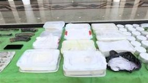 جانب من المضبوطات