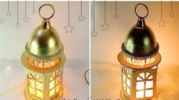 طريقة عمل فانوس رمضان