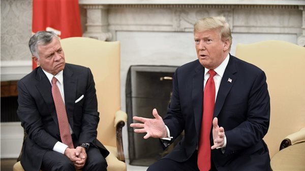 ترامب والملك عبد