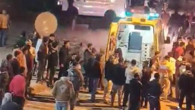 مصرع شخص وإصابة آخر صدمهما ميكروباص في قرية سنهور بالبحيرة