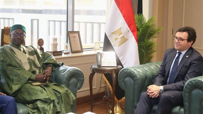 وزير الثقافة يبحث تعزيز التعاون مع مدير الشئون الدينية وإدماج الخريجين في اللغة العربية بالسنغال 