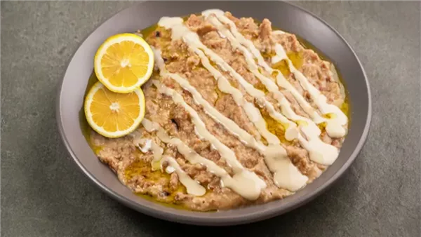 طريقة عمل الفول بشكل