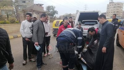 مصرع شخص إثر سقوطه من أعلى سيارة ربع نقل بمدينة الشهداء في المنوفية