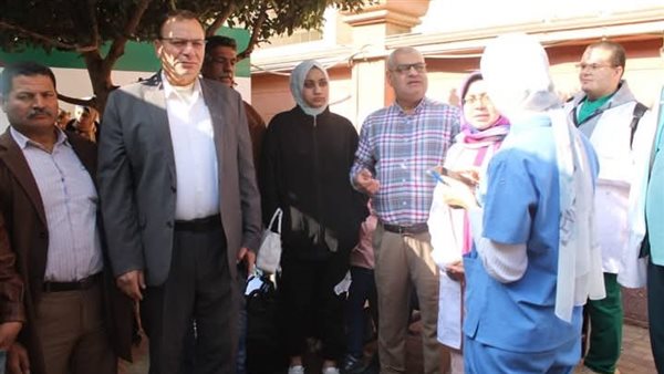 جانب من استقبال الحالات