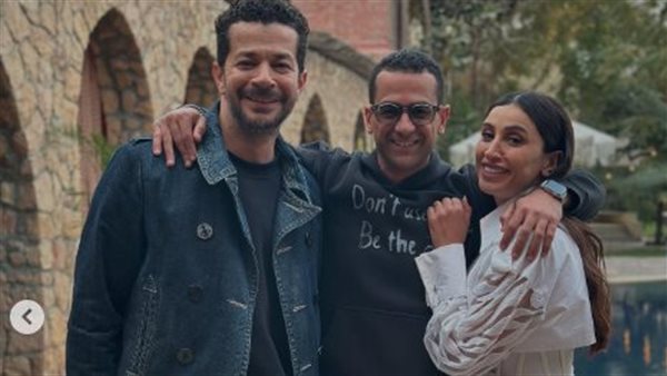 دينا الشربيني ووسام