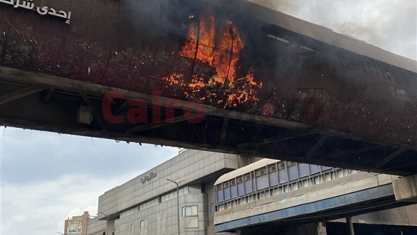 جانب من الحريق 