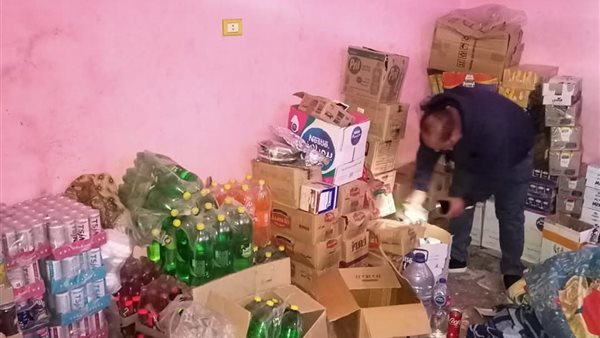 جزء من المضبوطات