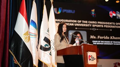 رئيس مجلس أمناء الجامعة البريطانية: تخصيص منح دراسية للطلاب المتميزين رياضيًا