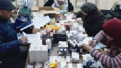 ضبط أدوية خاصة بالتأمين الصحي داخل مخزن دون ترخيص في البحيرة